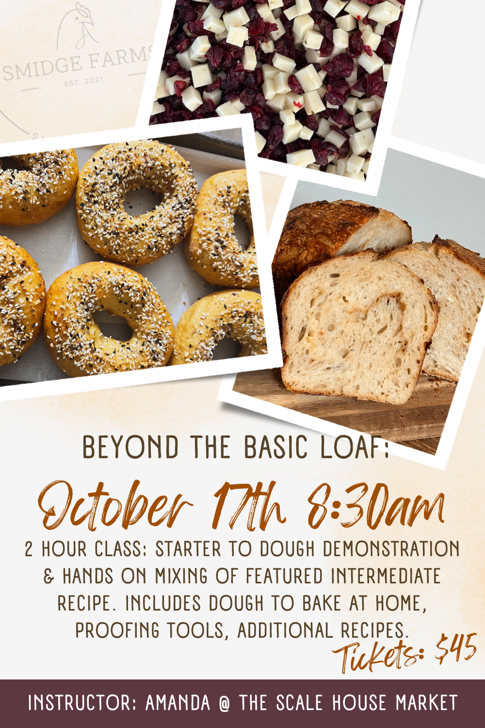 October Sourdough Series: Beyond the Basic Loaf, October 17th