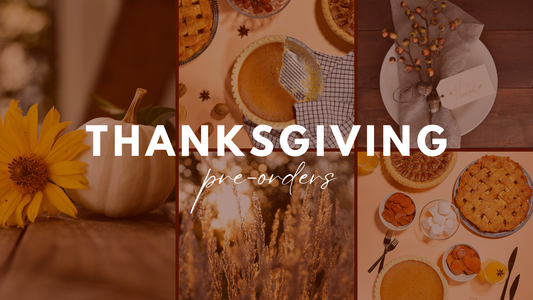 Thanksgiving Pre-Orders at Scale House Market