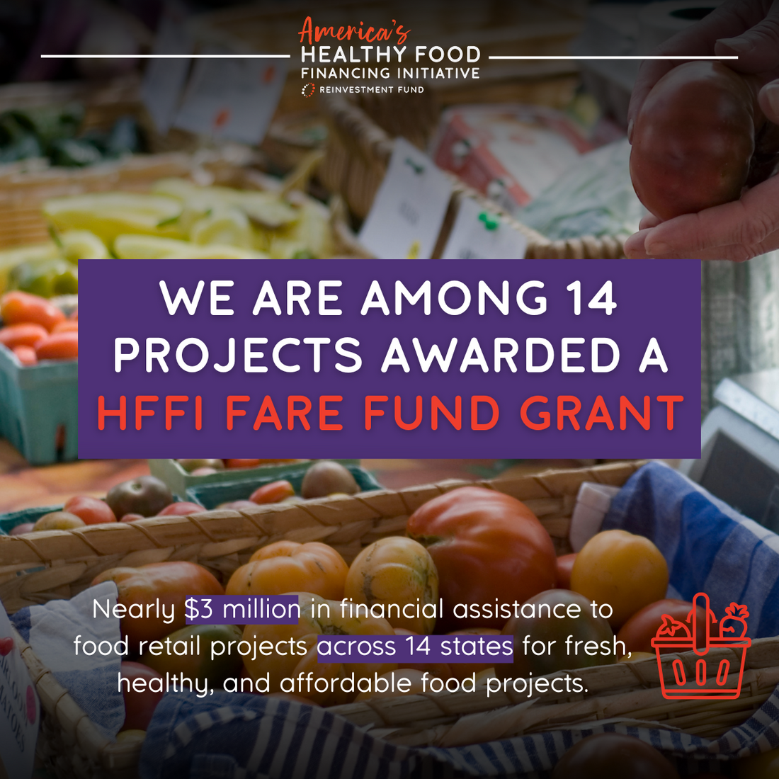 Healthy Food Financing Initiative Awards Nearly $3 Million Through Food Access and Retail Expansion (FARE) Fund