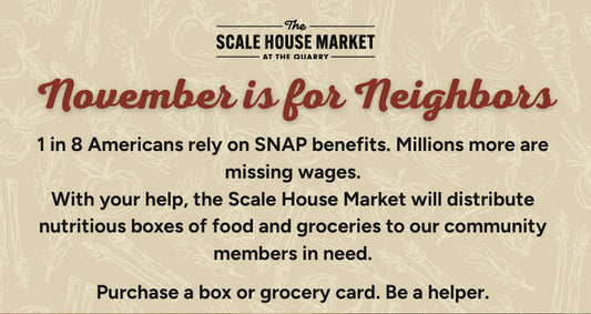 November Is for Neighbors: Helping Each Other Through Food