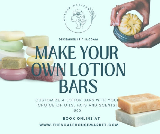 Make Your Own Herbal Lotion Bar