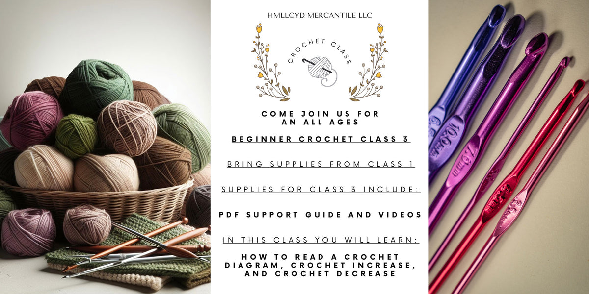 Crochet Class 3