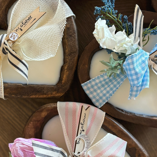 Candle Making Class with Bungalow Candle Studio: Mother's Day/Heart Dough Bowl