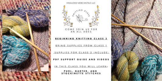Knitting Class 2