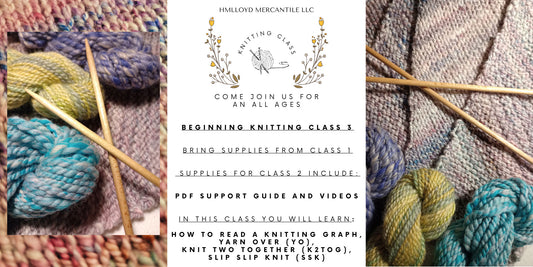 Knitting Class 3
