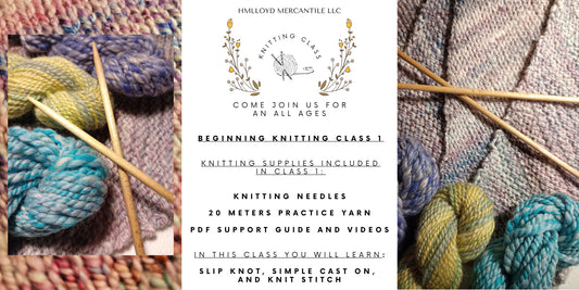 Knitting Class 1